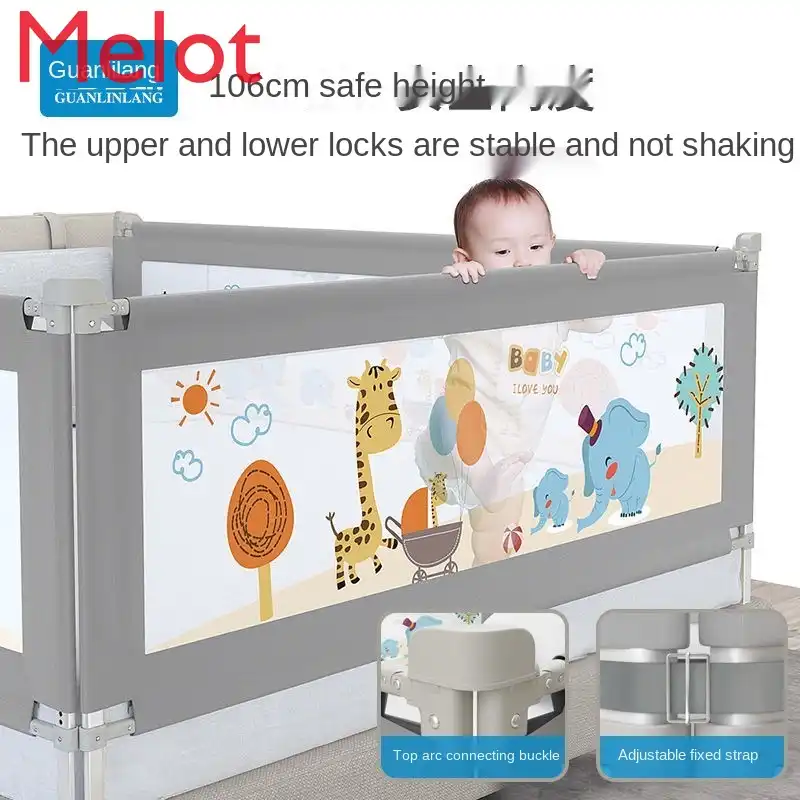 Barriere De Lit Anti Chute Pour Bebes Et Enfants Protection Contre Les Chutes Deflecteur Bord De Lit Grille De Protection D Un Cote Aliexpress