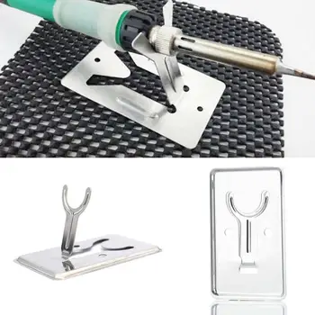 

Y-Type Electric Soldering Iron Pen Holder Metal Base Solder Iron Stand DIY Craft Tool