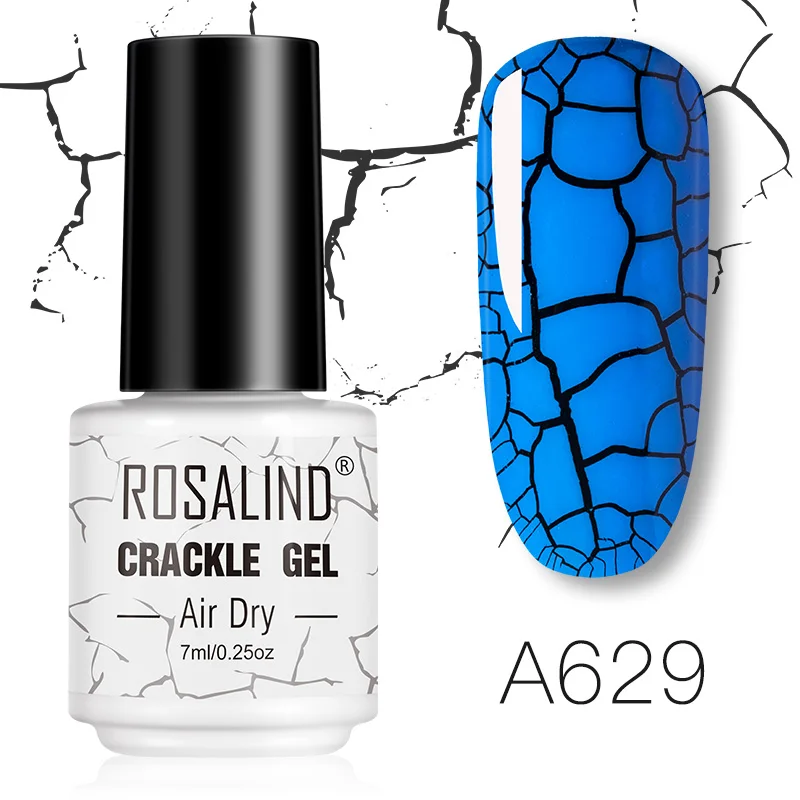 ROSALIND гель-кракле лак для ногтей Классическая цветная основа лака для ногтей Гибридный маникюрный набор для УФ полупостоянного покрытия - Цвет: RTA629