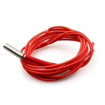 

3D Printer Parts 12V/24V 40W Heating Pipe Single-ended Electric Heater Elements 6*20mm Heating Tube for HotEnd Cable
