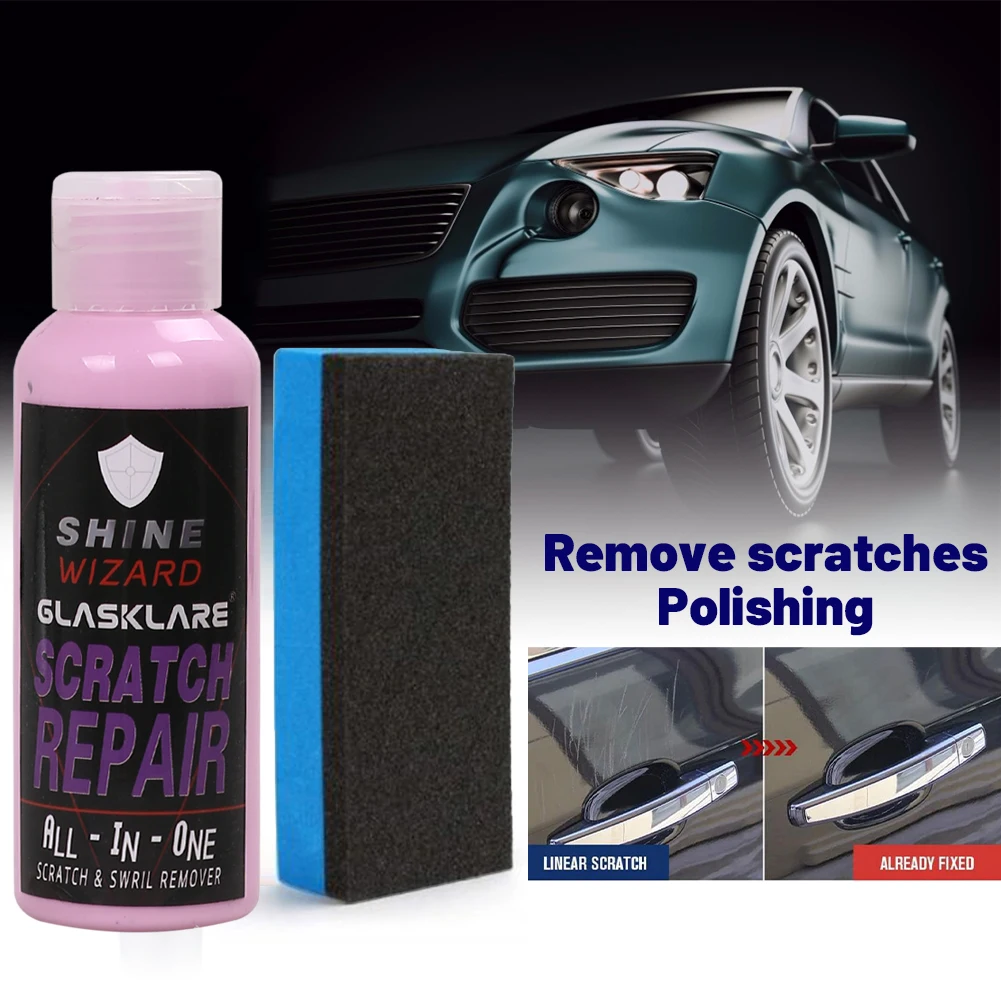 GLASKLARE 50ml/100ml Car Paint Scratch Repair Compound Paint Polishing