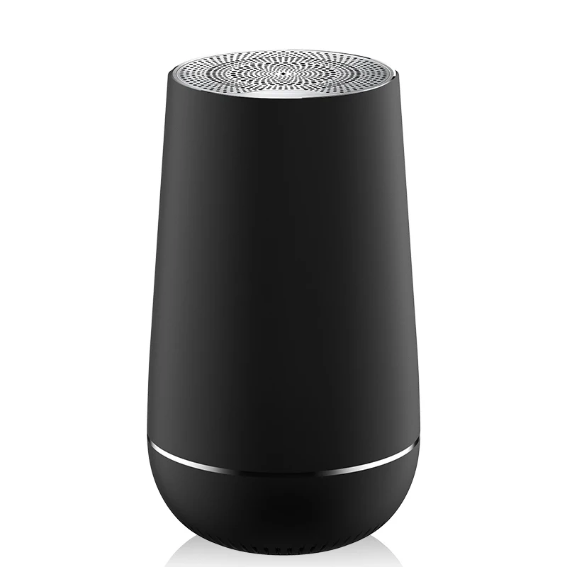 Black Bluetooth динамик держатель телефона TWS серия FM карта сабвуфер беспроводной Открытый Портативный блютус Бумбокс небольшой динамик - Цвет: Black