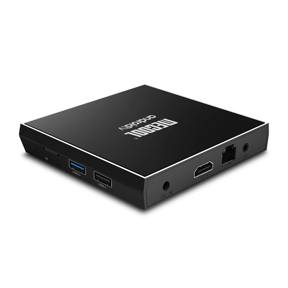 Классическая приставка Mecool KM9 Pro ТВ на Android Amlogic S905X2 9 0 2 ГБ 16 4K HDR хромированный
