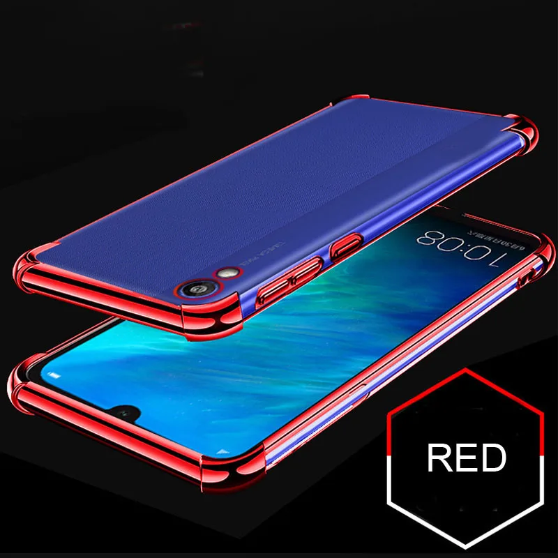 Красный цвет для Huawei Honor 8 Lite чехол подушки безопасности буфера полная защита чехол для Huawei Honor 8 Lite ТПУ противоударный задняя крышка