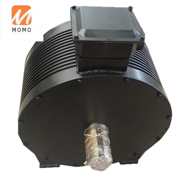 10KW 180RPM Low Speed Permanent Magnet Generator Three Phase AC Alternator low rpm Magnetic Generator 4