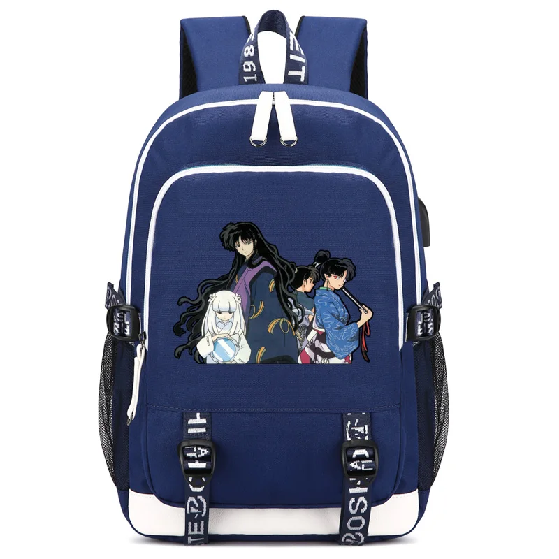 Рюкзак инуяся Bangtan Boys школьная сумка Цзиминь Чжон Кук JIN - Цвет: style5 blue