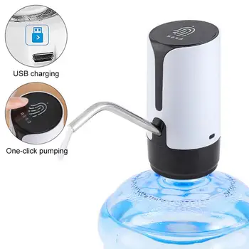 

Portable Touch-button Wireless Rechargeable Electric Dispenser Water Pump with USB Cable and 304 Stainless Steel Tube