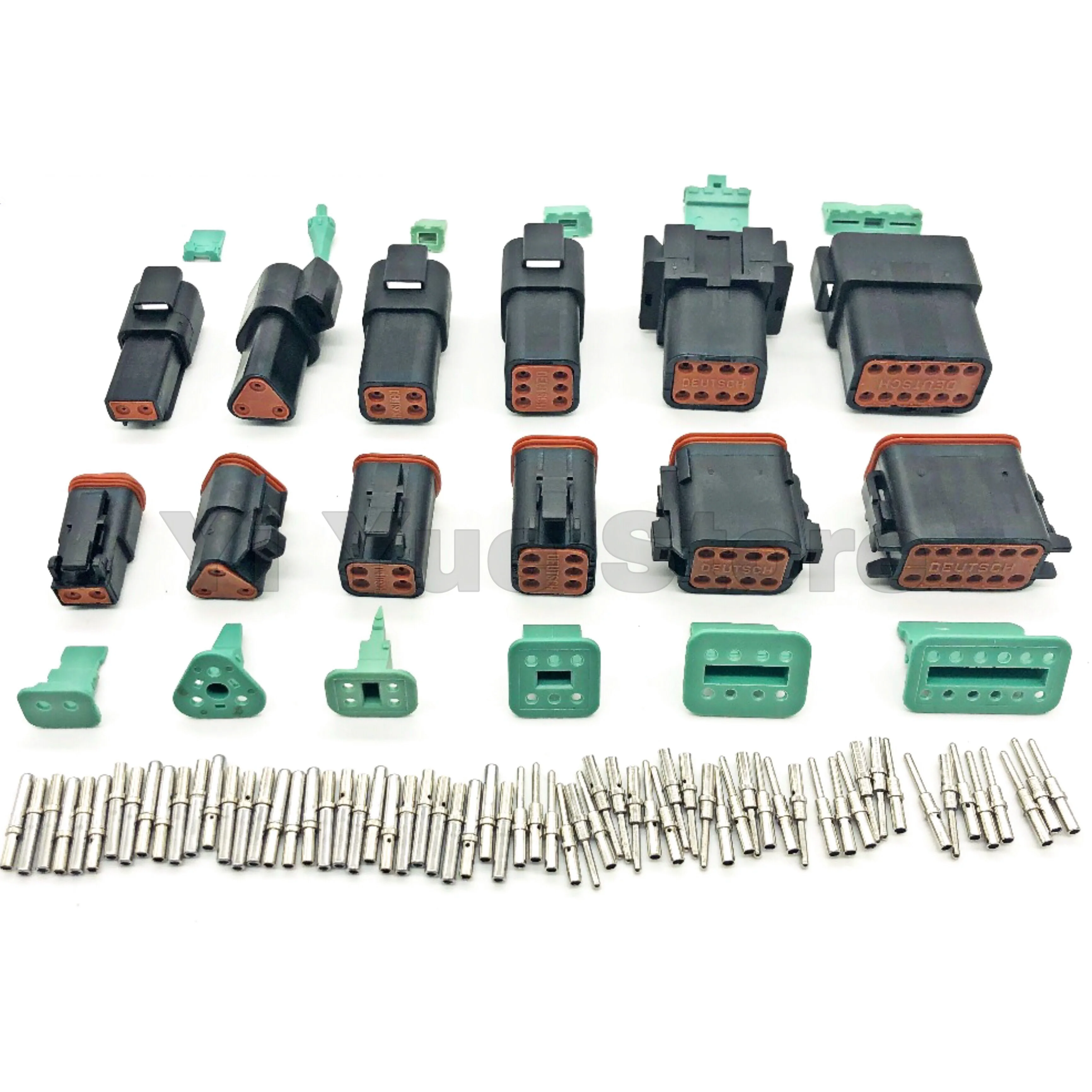 Kit De Conector DT De 12 Pines Con Contactos Sólidos De 14 AWG - Foto 5