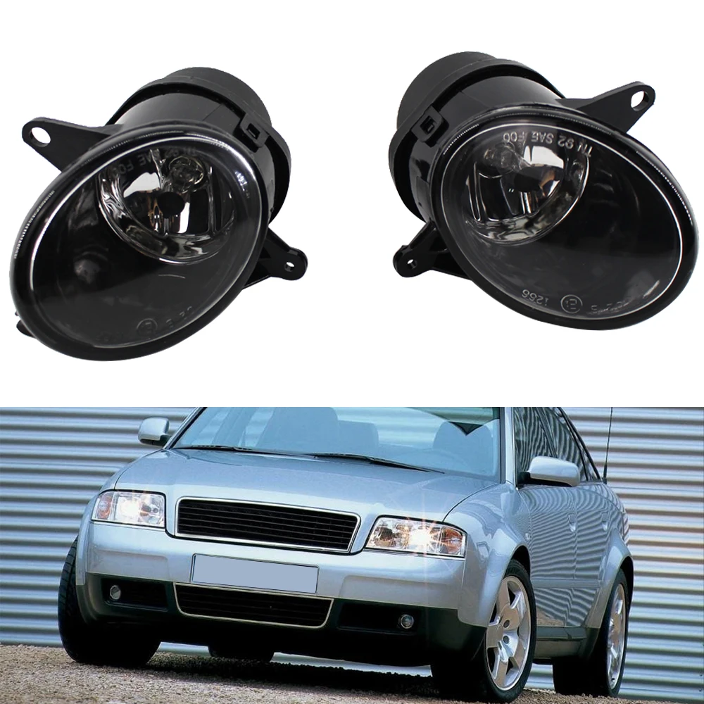

Car Fog Light Car Front Bumper Grille Driving Lamps Auto Fog Light Lamp For A6 C5 2003-2004 High Quality Car Accessories