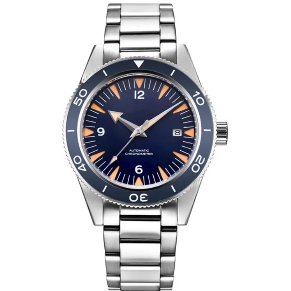 B Blue dial