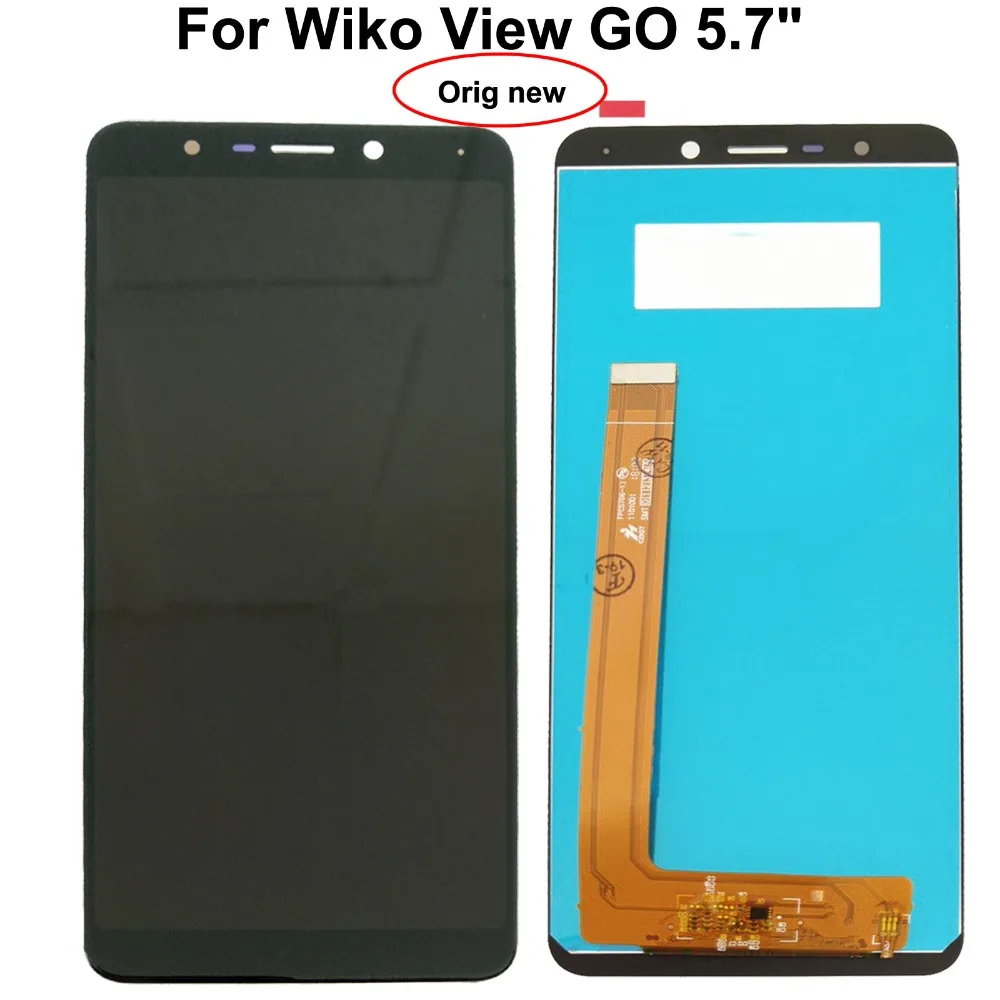 

Shyueda 100% Orig New A+ 5.7" For Wiko View GO 2018 LCD Display Touch Screen Digitizer Assembly Parts with free tools