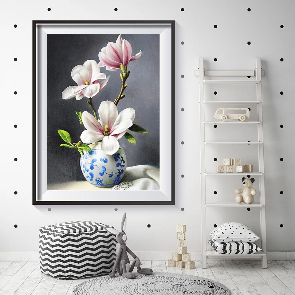 Diamond painting diamond art painting kit diamond painting set Evershine 5D DIY diamond painting orchid picture
