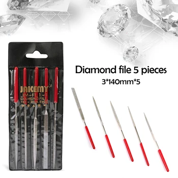 

Set of 5 Metal Needle Files Set Carving Jewelry Diamond Wood Craft Kit Metal Needle Files Set Carving Jewelry