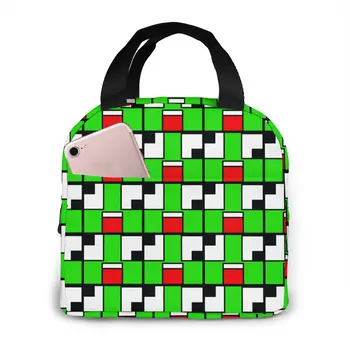 

Unspeakable Waterproof Portable Insulated Lunch Bag, Washable And Reusable, Suitable For Outdoor Travel Picnic School Office