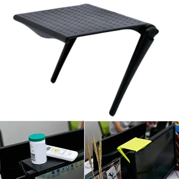 

HOT Computer LCD Display Storage Bracket Foldable Screen Top Storage Stand Shelf TI99