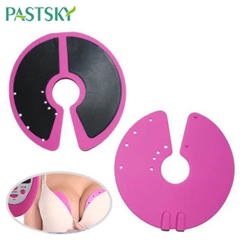

Silicone Chest Electrode Pads for Electronic Women Tens Therapy Reusable Breast Enhancer Firmer Pulse Bust Massage Machine Patch