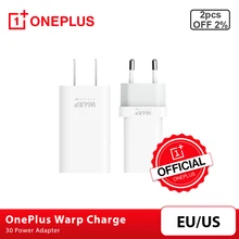 Original OnePlus Warp Charge 30 Power Adapter Warp 30W EU Charger EU US Charger Cable Quick Charge 30W For OnePlus 8 7 7T 8 Pro