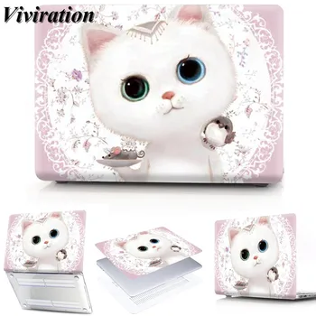 

Playful Cute Cat Prints Laptop Replace Cover For Macbook Pro 13 A1708 Non-Touch Bar Case Cover Pretty Women Business Accessories