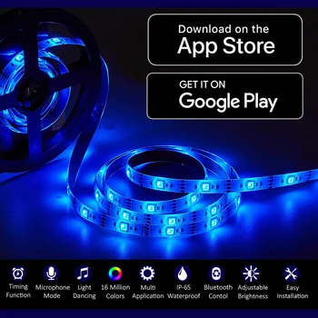 

Waterproof RGB String Lamp 10m LED Flexible Ribbon Tape Light TV Background for Cafe Restaurant Exquisite Ornaments