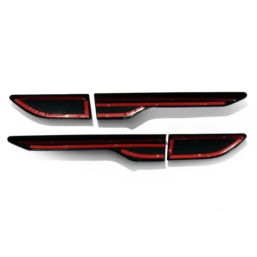 Side Fender Air wing Vent Cover Trim Gloss Black Fit Range Rover EVOQUE 2012-18