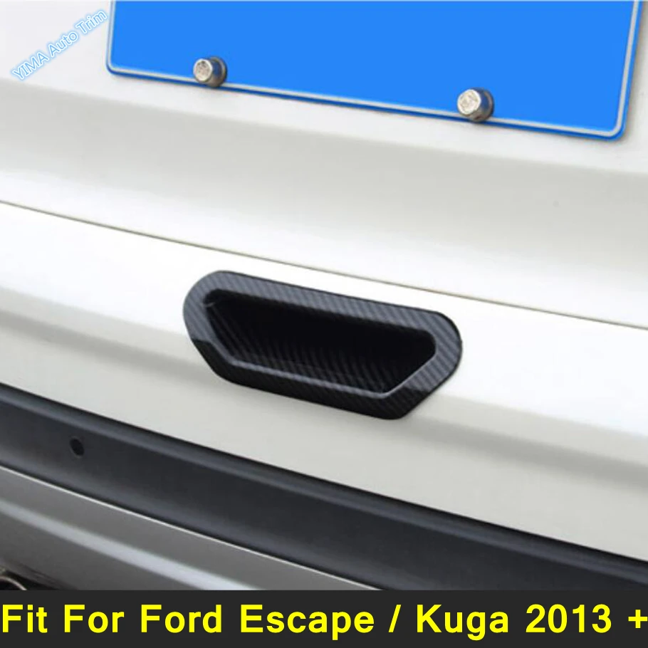 

Lapetus Rear Tail Door Handle Bowl Cover Trims ABS For Ford Escape / Kuga 2013 - 2019 Shiny / Carbon Fiber External Spare Parts