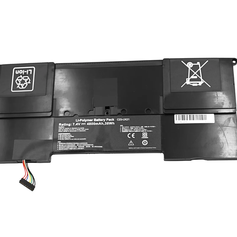 Apexway C23-UX21 C23UX21 Аккумулятор для ноутбука Asus Ultrabook UX21A UX21E серии для Asus Zenbook UX21 Zenbook UX21E 4800 мА-ч