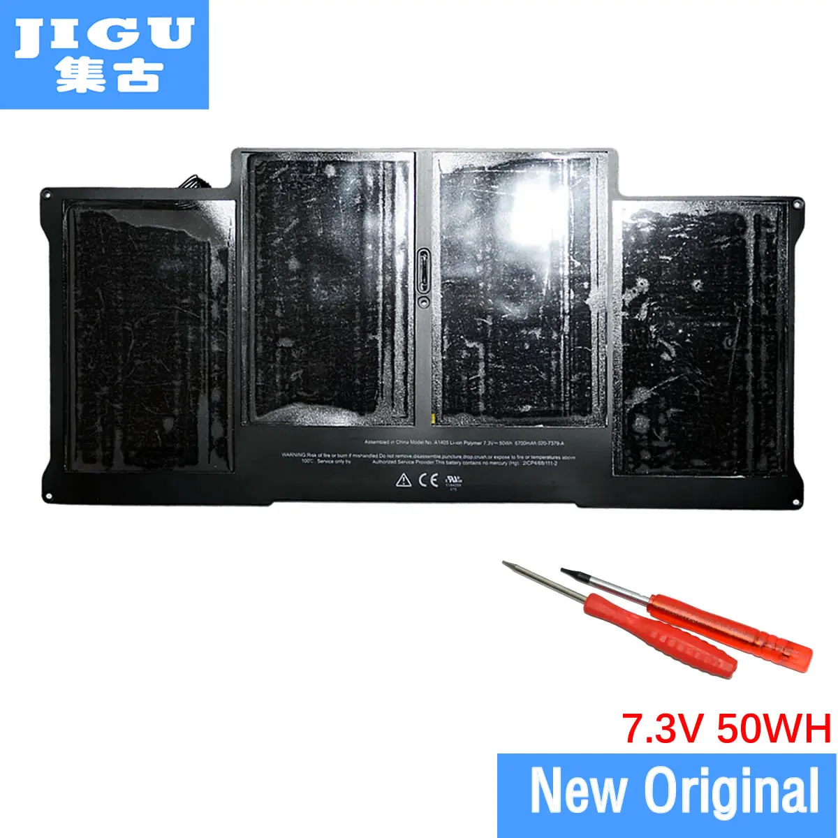 Оригинальный аккумулятор JIGU A1405 A1466 для Apple Macbook Air 13 дюймов a1405 A1377 A1369 A1496 конец 2017