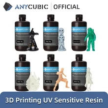 ANYCUBIC 500 нм УФ-смола для 3D принтера Photon-S печатный материал ЖК-УФ чувствительный нормальный мл/1 л жидкий флакон ANYCUBIC 500 нм УФ-смола для 3D принтера Photon-S печатный материал ЖК-УФ чувствительный нормальный мл/1 л жидкий флакон
