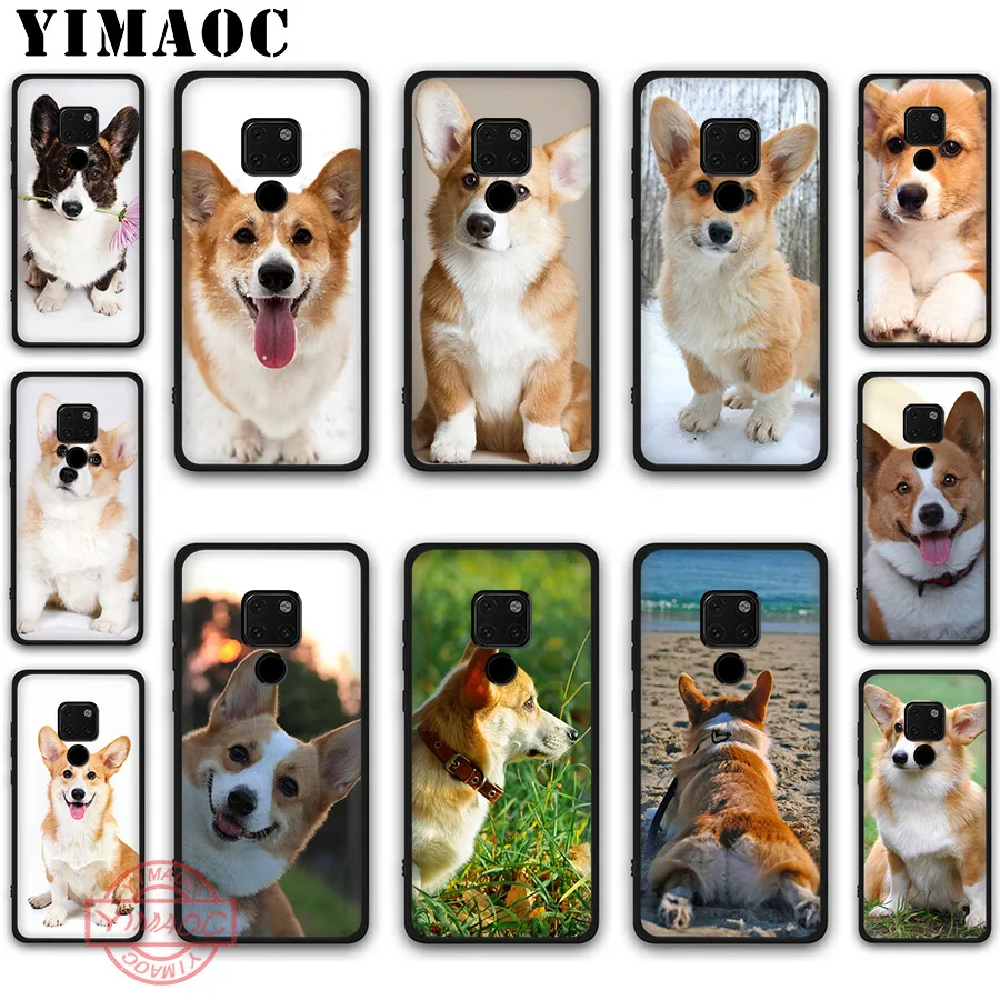 Мягкий силиконовый чехол YIMAOC Corgi вельш корги собака для Huawei Mate 10 20 30 Lite Pro Nova 2i 3i 3 4 5i