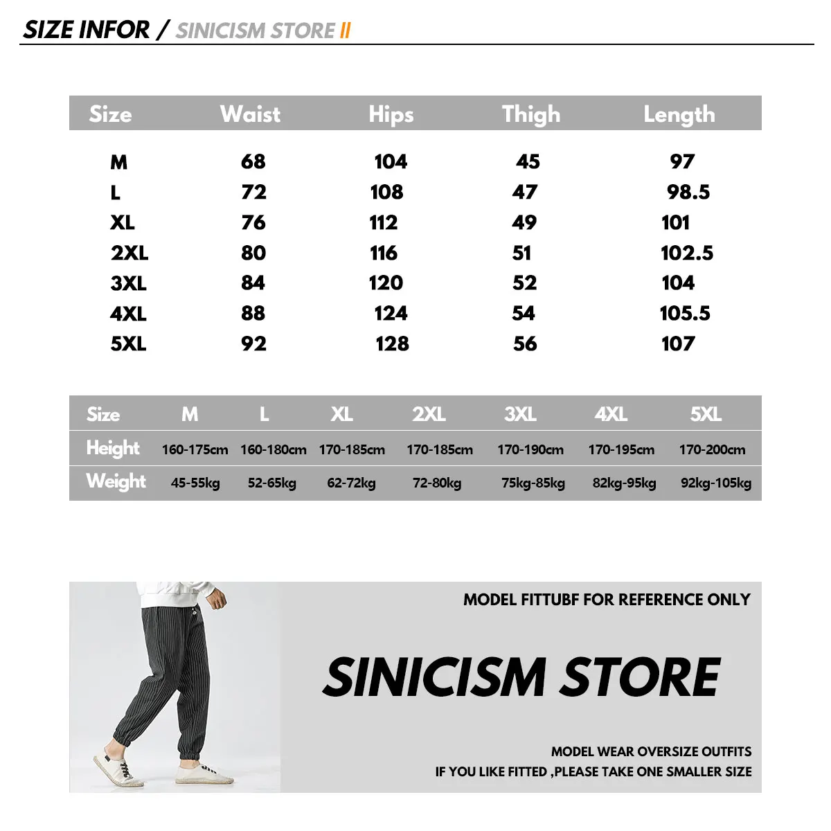 Sinicism Store, осенние модные полосатые повседневные шаровары для мужчин,, большие размеры, японский стиль, свободные брюки для мужчин, хлопковые мужские штаны 5XL