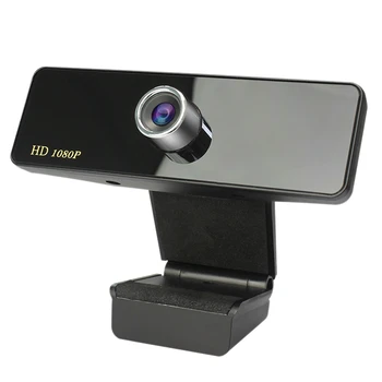 

1080P Webcam Built-in Dual Microphones Full HD Video Camera for PC USB Plug-And-Play Driver-Free