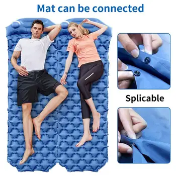 

Ultralight Portable Moisture-proof Nylon Sleeping Pad Environmental Protection and Durability Inflatable Air Mattress