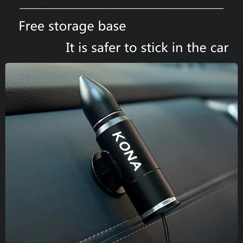 For HYUNDAI KONA Car Safety Hammer Auto Emergency Glass Window Breaker Seat Belt Cutter Life-Saving Escape Tool | Автомобили и