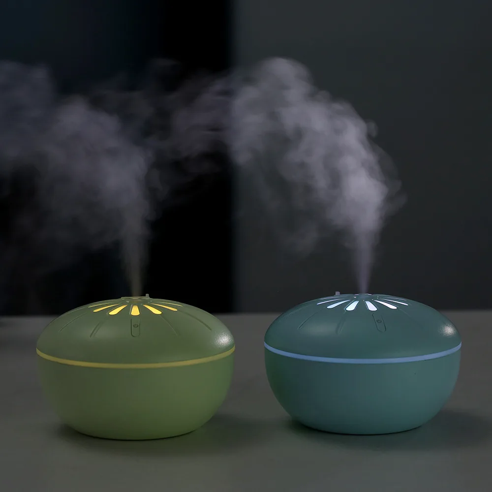 

New Style Orange Three-in-One Humidifier Creative Car Mounted Mini Humidifier Indoor Home Air Cleaner