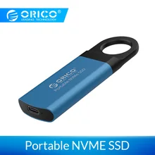 ORICO внешний SSD M2 NVME жесткий диск Mini 1 ТБ SSD 128 ГБ 256 ГБ 512 ГБ M.2 NVME портативный SSD USB C 3,1 10 Гбит/с Твердотельный накопитель