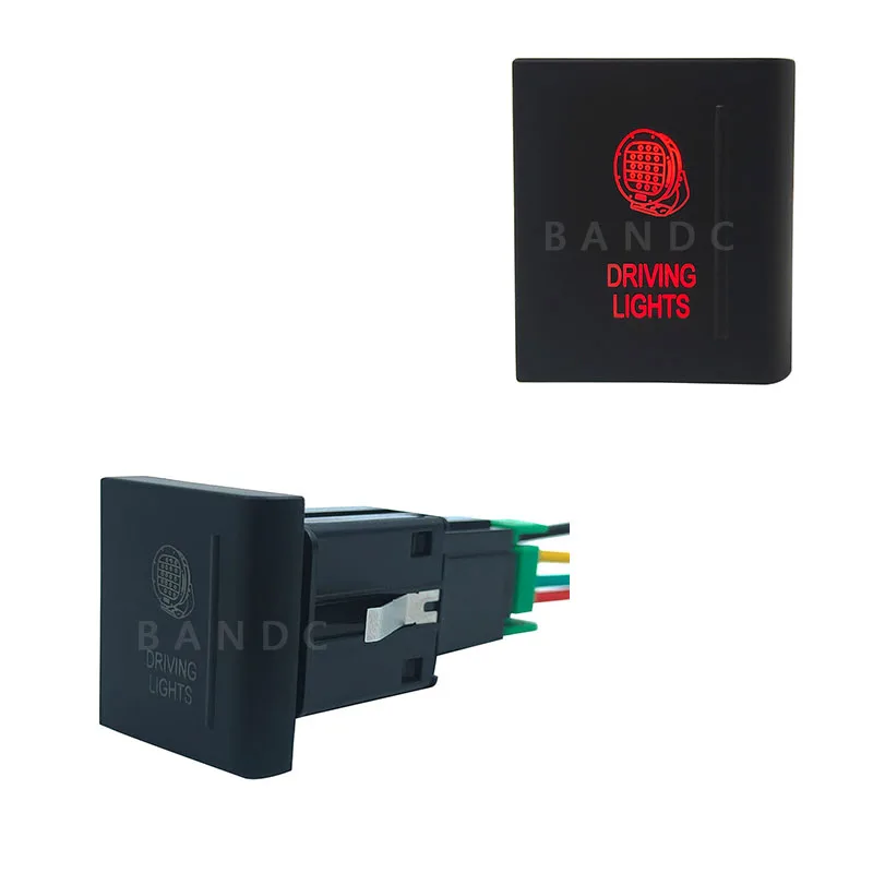 Interruttore A Pulsante Luci Di Guida Auto Lato Destro Sinistro Per Vw Volkswagen Amarok, 3Amp 12V, Ricambi Auto