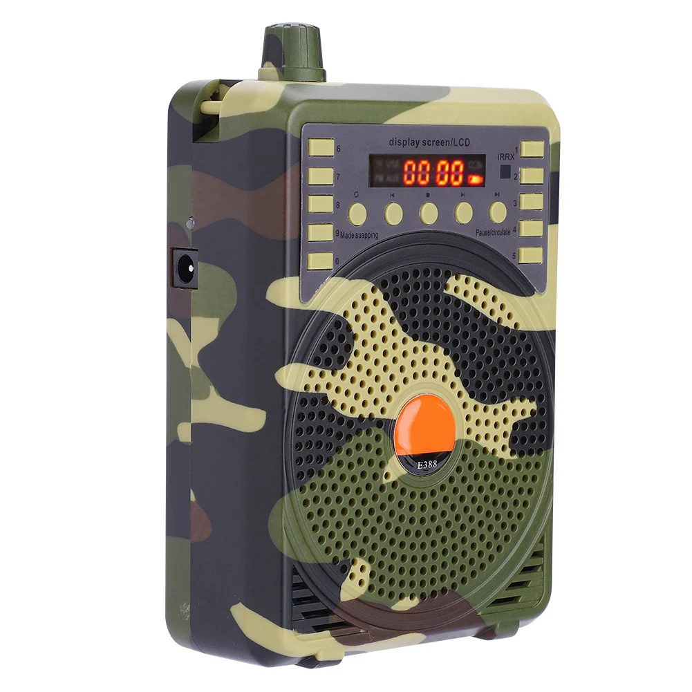 New Hunting Decoy Calls Electronic Bird Caller Camouflage 48W Electric Hunting Decoy Speaker MP3 Speaker Remote Controller Kit