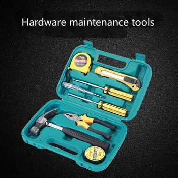 

9-piece home car insurance gift combination set hardware toolbox repair combination tool set