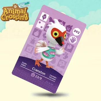 

392 Cranston Animal Crossing Card Amiibo Cards Work for Switch NS 3DS Games