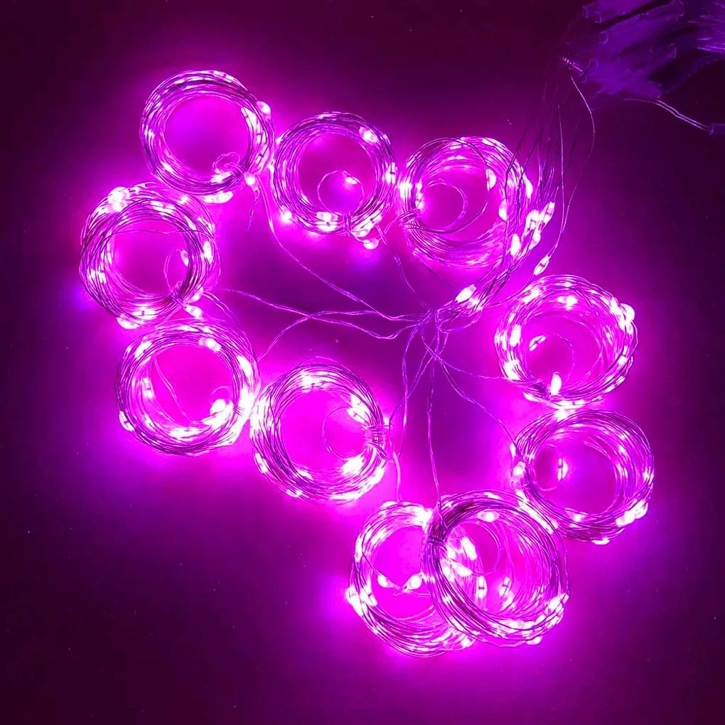 300led занавес струны огни окна занавес, волшебные огни медный провод струнные огни пульт дистанционного управления с USB