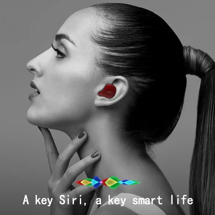 Гарнитура TWS беспроводные bluetooth-наушники с зарядным устройством мини-наушники-вкладыши бинауральные стерео гарнитуры для IOS Android