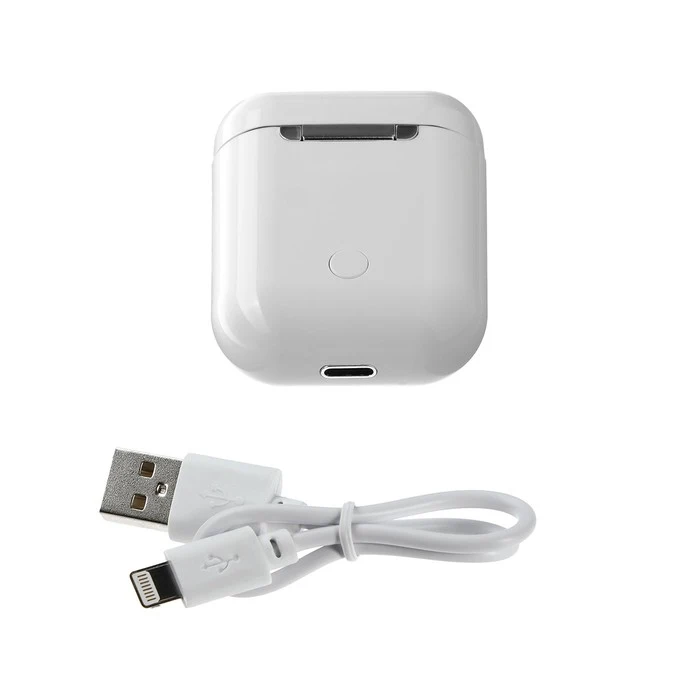 Headphones I9S TWS BE1201 wireless in ear microphone BT v5 0 55 300 mAh white 4294471