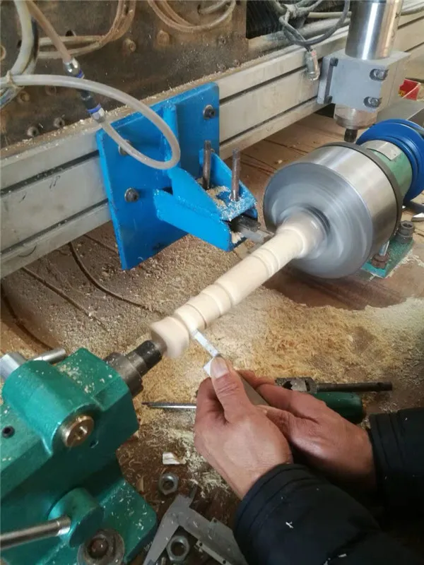 Lathe Spindle Assembly with Flange Connection