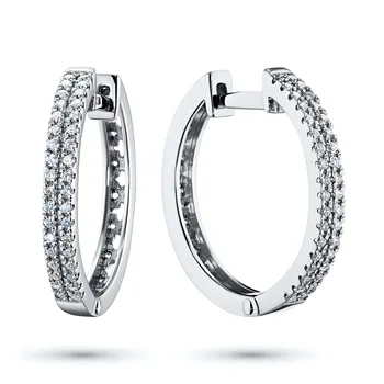

Earrings made of white gold with diamond e0901sg10172500