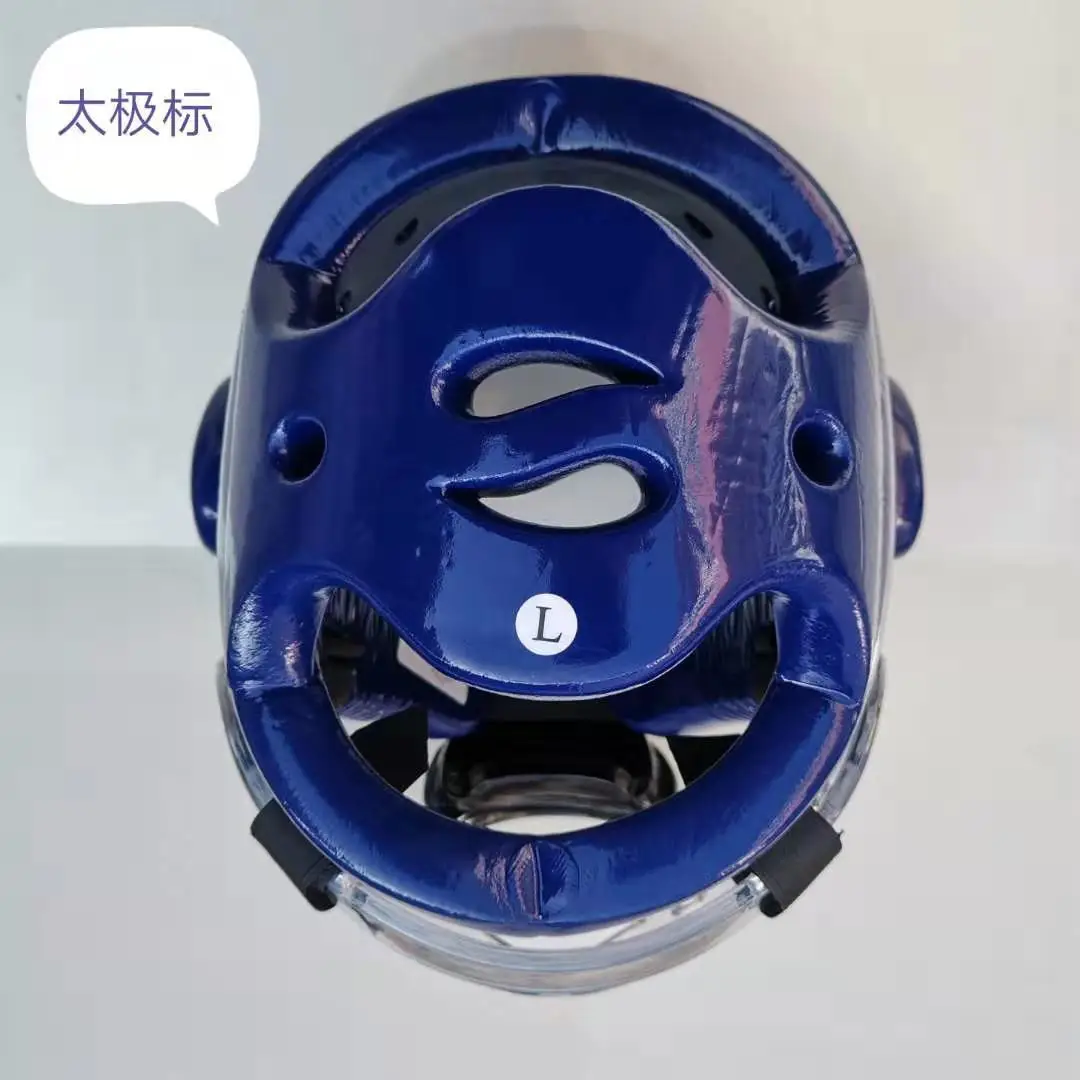 

Karate Taekwondo Sanda Training Head Guard Boxing Protective Gear Environmentally Friendly a CX Mask Helmet