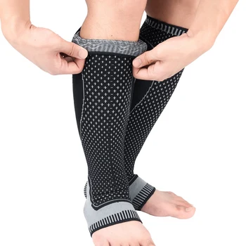 1pc Lagere Been Mouwen Cover Lange Ademend Gebreide Enkel Compressie Protector Outdoor Sport Accessoires 1pc Lagere Been Mouwen Cover Lange Ademend Gebreide Enkel Compressie Protector Outdoor Sport Accessoires