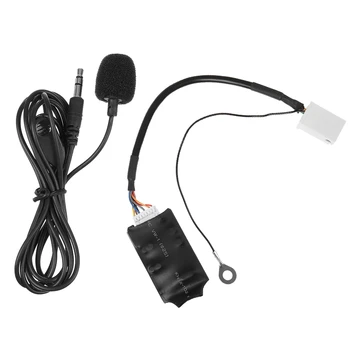 

Car Bluetooth AUX Cable for- A3 A8 A4 TT TTS R8 Octavia o Radio Stereo AUX-IN Line Adapter Microphone Receiver