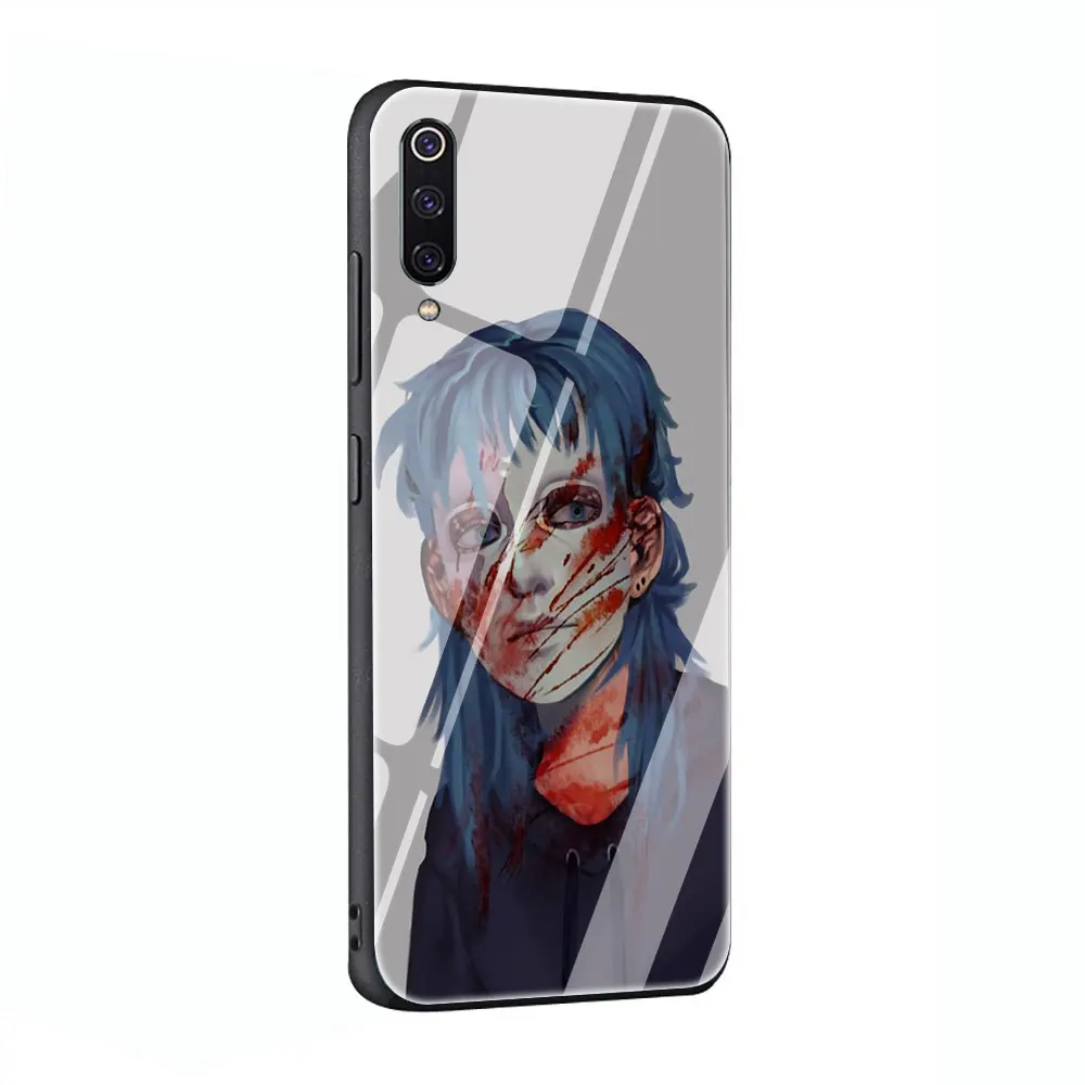 G10 EWAU Sally Face игровой чехол из закаленного стекла для телефона Xiaomi mi 8 9 Red mi 4X 6A Note 5 6 7 Pro Pocophone F1 - Цвет: G10