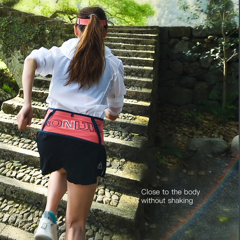 AONIJIE Outdoor Portable Waist Bag Hydration Running Belt Waist Pack Ultralight Phone Holder For Trailing Running Camping Hiking 5