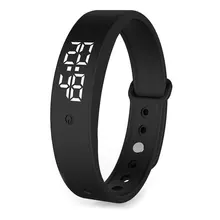 

V9 Smart Bracelet Body Temperature Monitoring Precise Display Smart Band Chargeable Accurate Body Temperature Display Watch